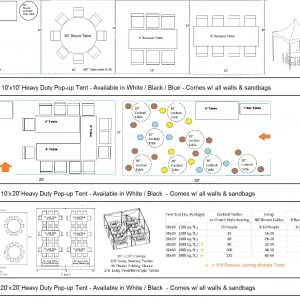Tenting Layout Plan