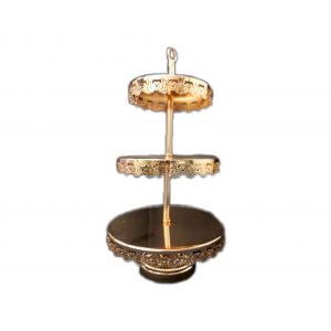 Gold Cup Cake Stand