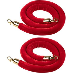 Red Velvet Rope 5 Ft