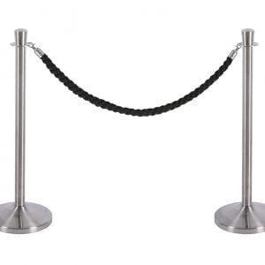 Silver/Chrome Stanchion Post