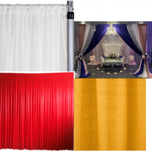 Backdrop Fabric and Drapes