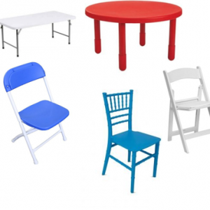 Kid's Chairs and Tables