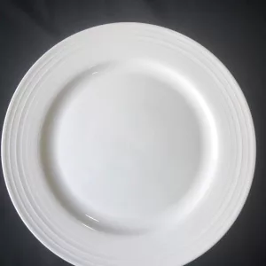 White Rimmed Dinnerware
